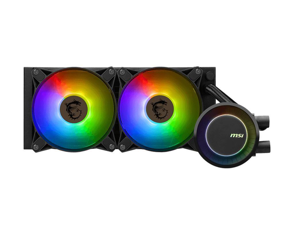 MSI MAG CORELIQUID E240 sistema di raffreddamento per computer Scheda madre, Processore Kit di raffreddamento a liquido 12 cm N